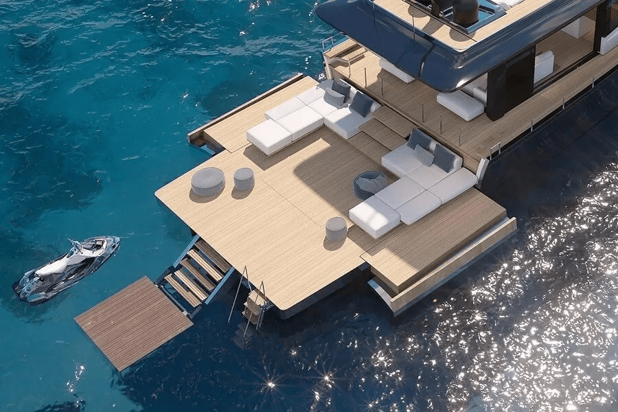 Nautor Swan Arrow ‘open yacht’ is well suited to extended cruising in all climates