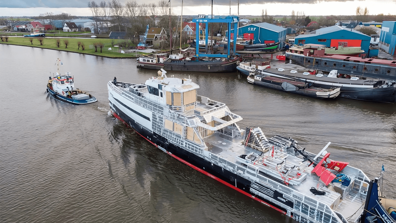 No Destination was once a Royal Navy crew support vessel 