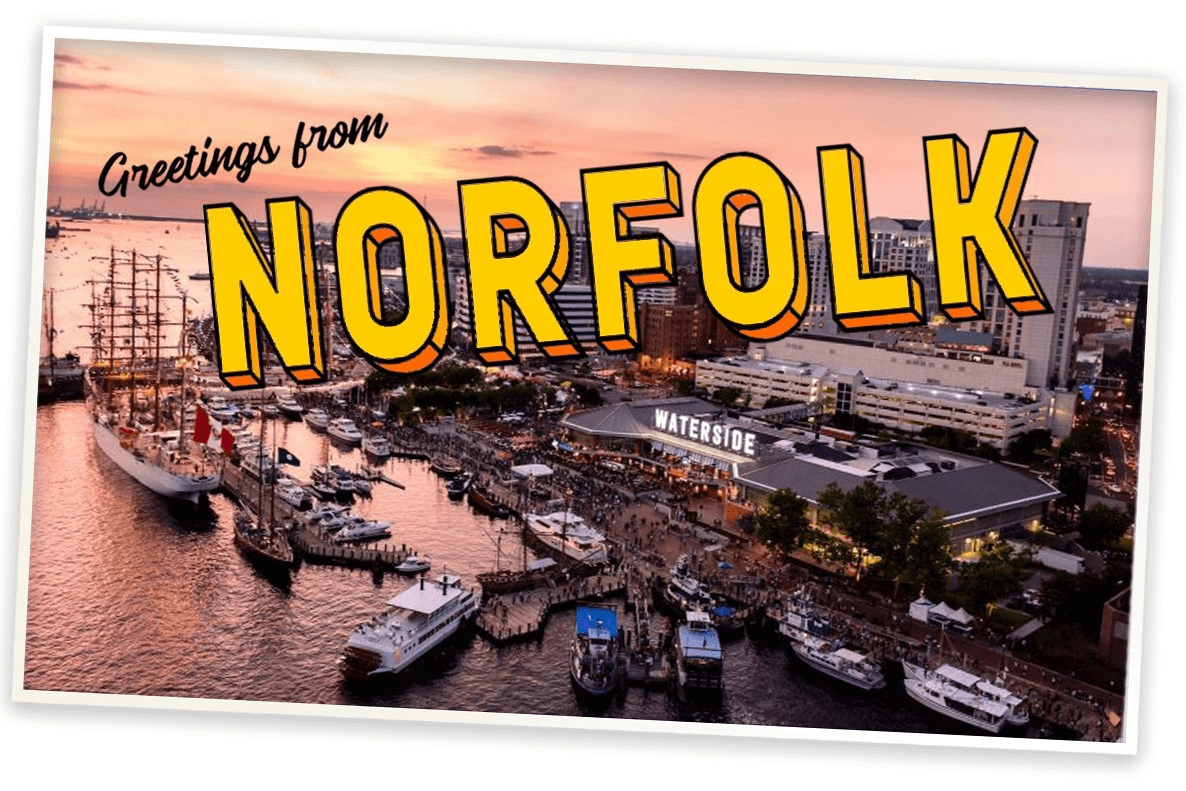Greetings from Norfolk, Virginia
