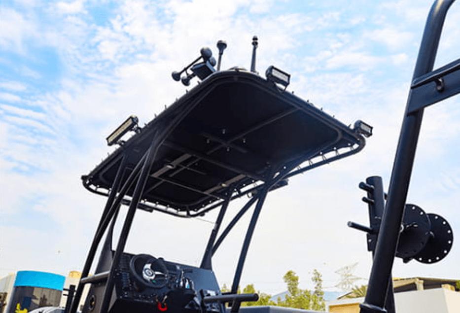 Ocean Craft Marine - Oceana County patrol boat hardtop