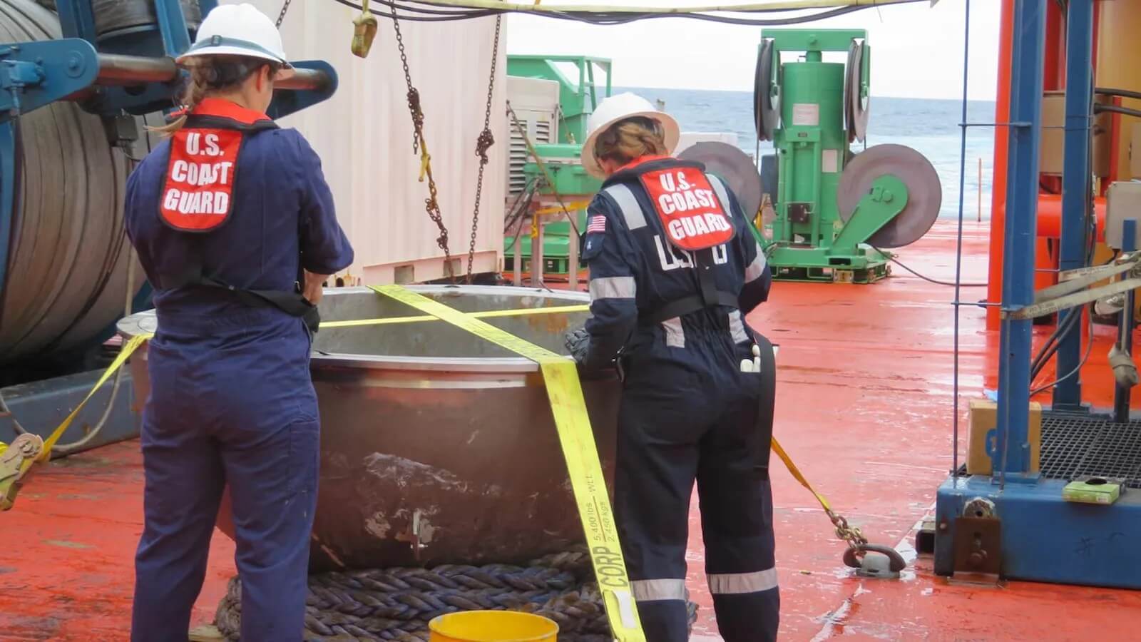 OceanGate - U.S. Coast Guard on scene