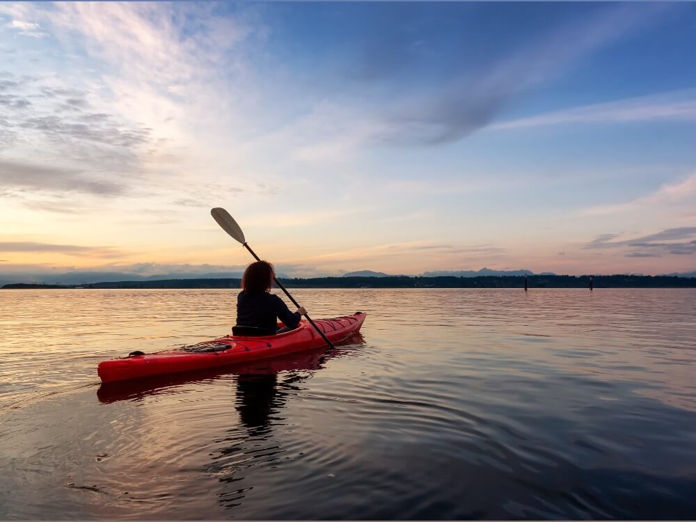 Onboard fitness - kayaking