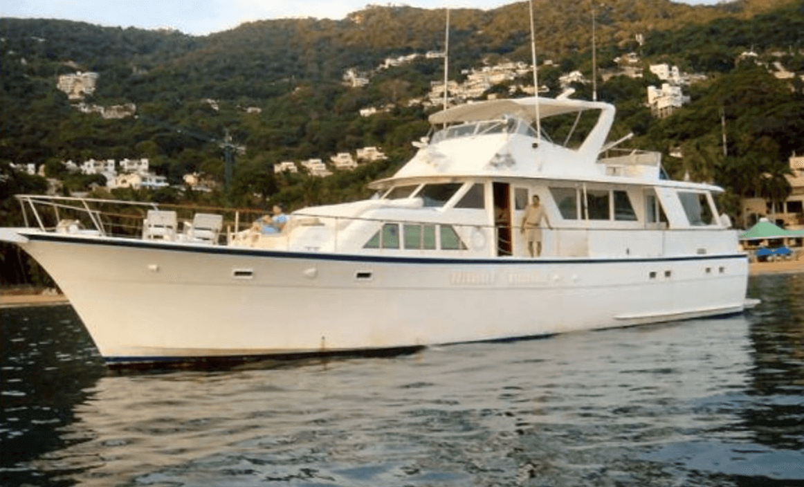 Hatteras 70 in the early 1970s