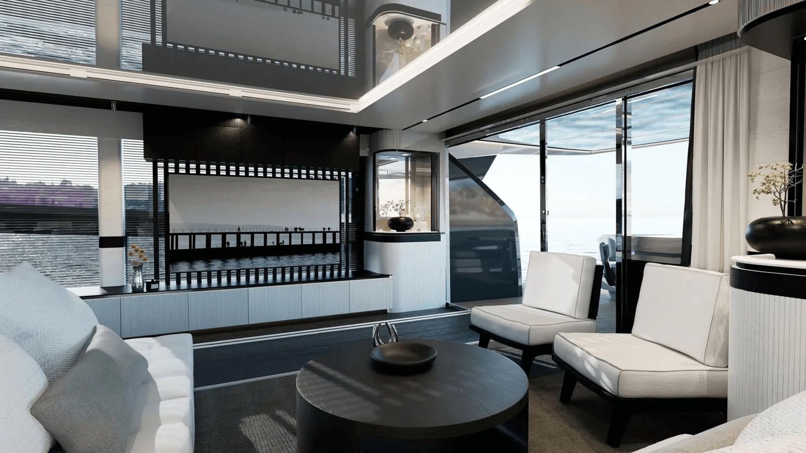 Pearl Yachts 25m living area