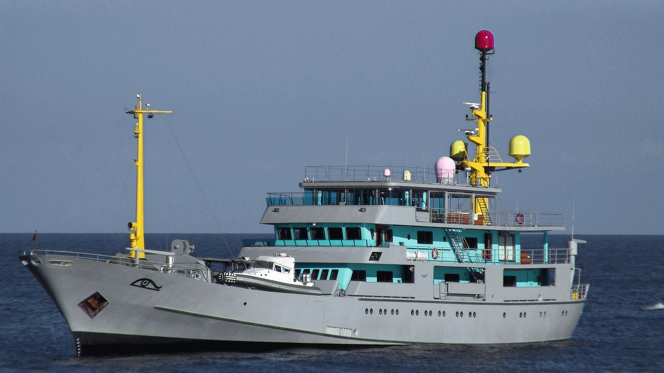 Planet Nine inspiration - the converted explorer Amazon Express, now My Brother Brancusi