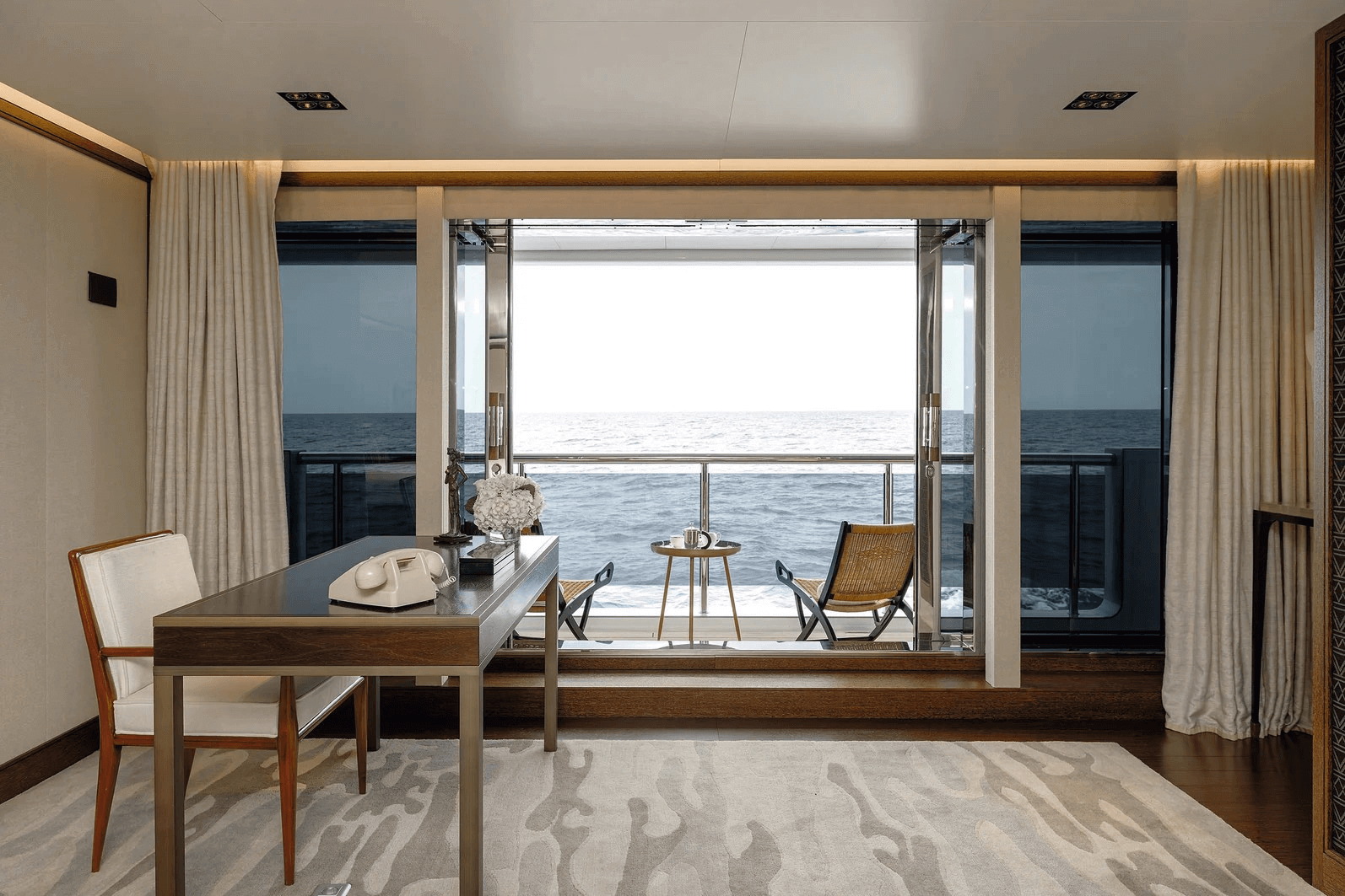 Planet Nine owner's deck balcony