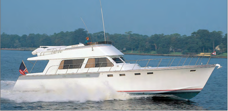 Pluto – 54’ motoryacht built in 1980.
