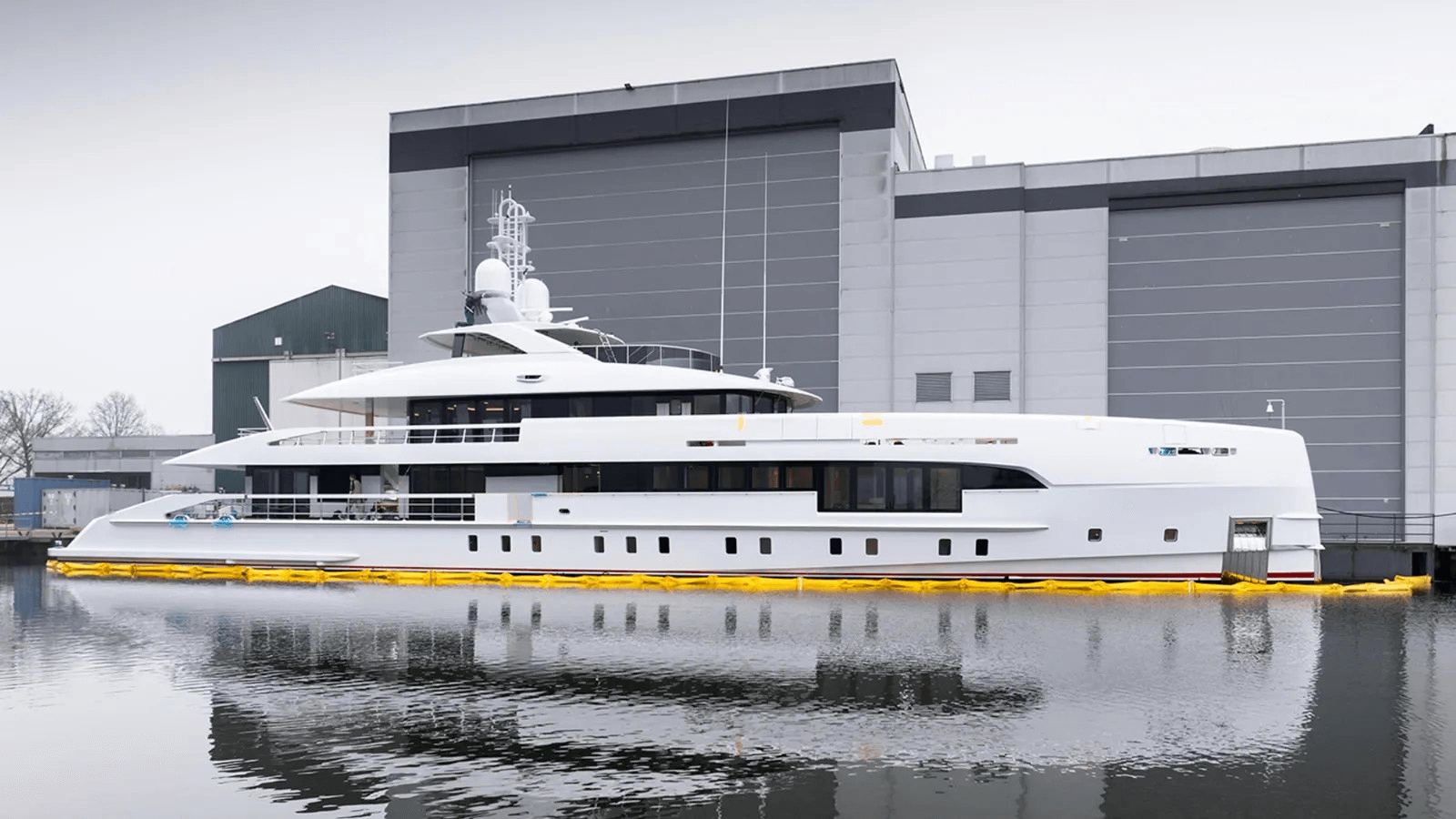 Project Orion was launched from Heesen Yachts' Oss facility in January 2025
