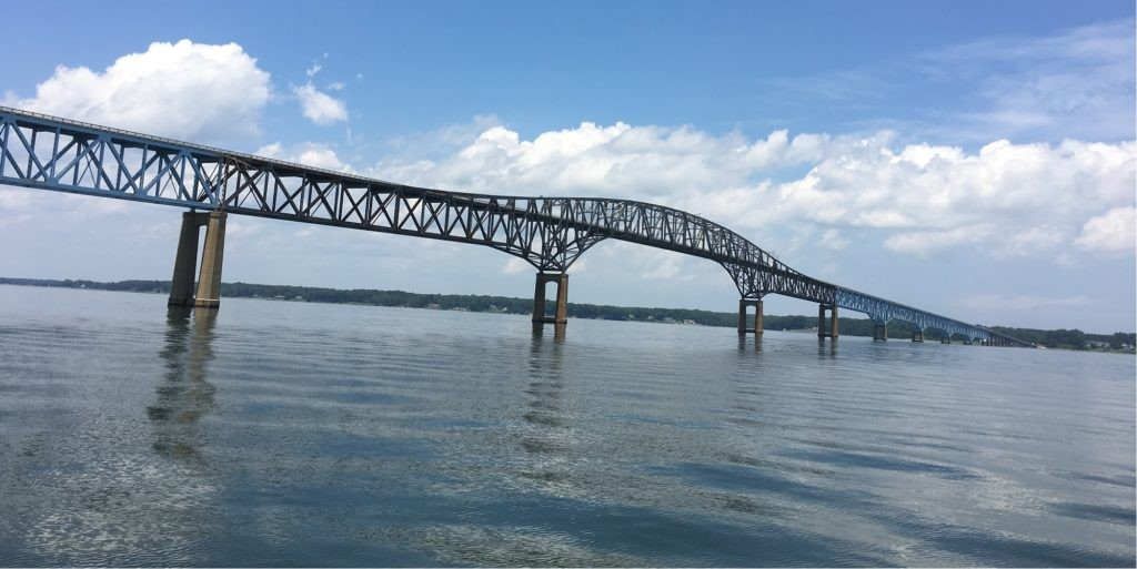 Irvington & Kilmarnock, Virginia - The Robert O. Norris bridge