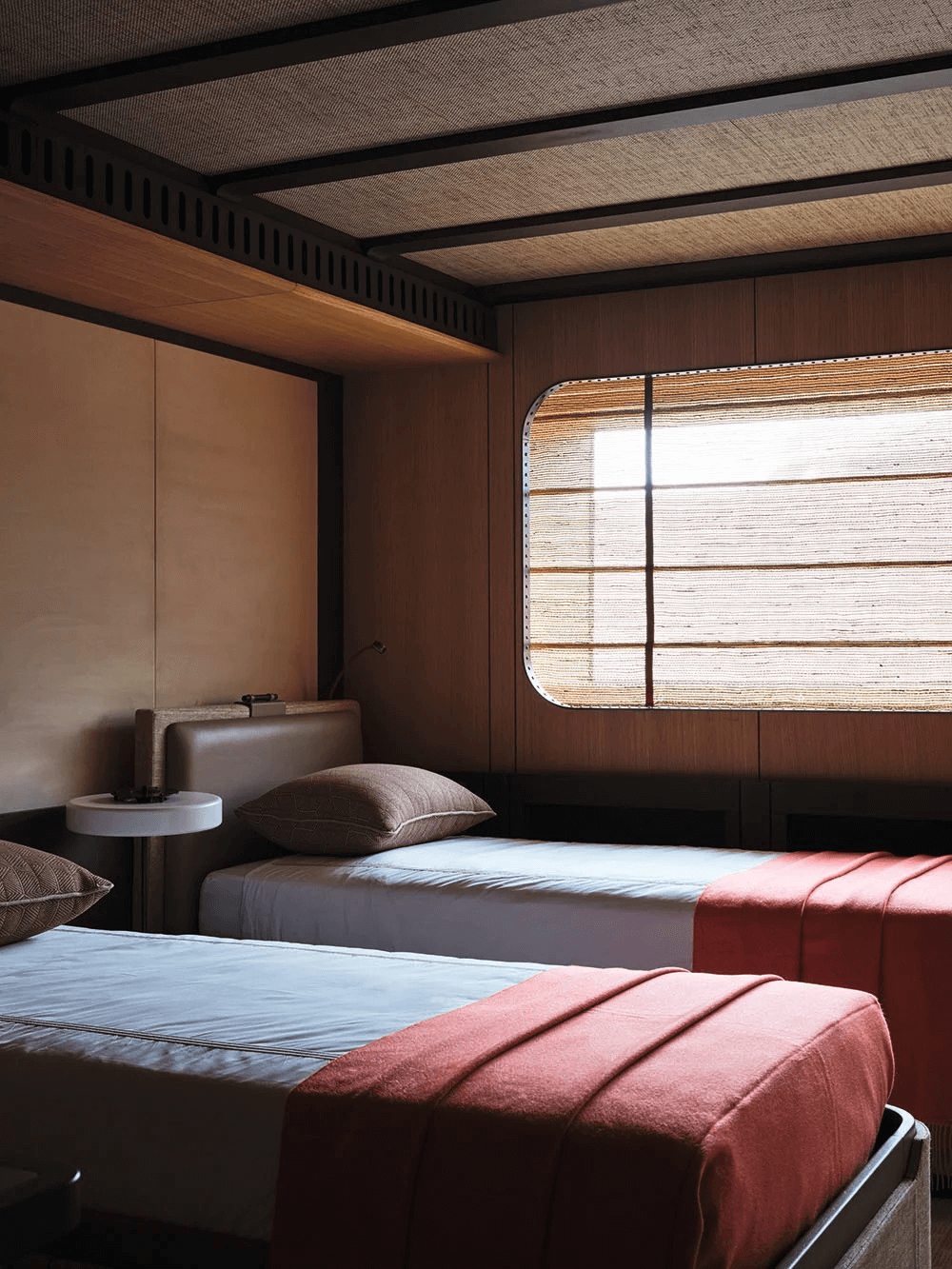 Rossinavi's 59m explorer yacht Akula twin guest cabin