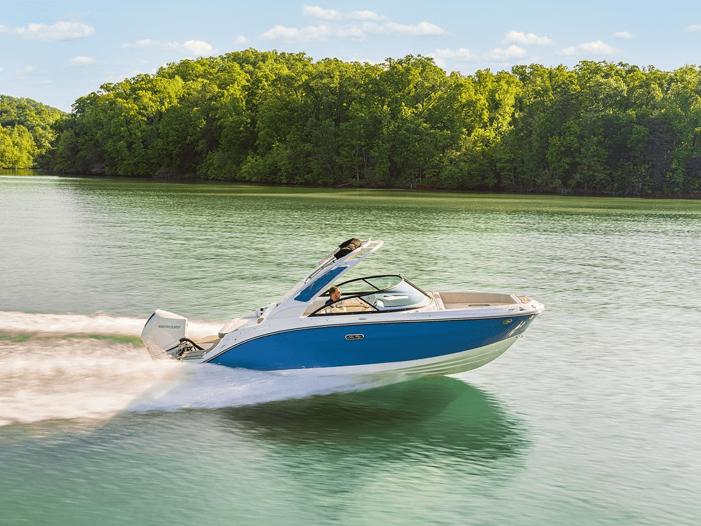 SDX 230 Outboard running