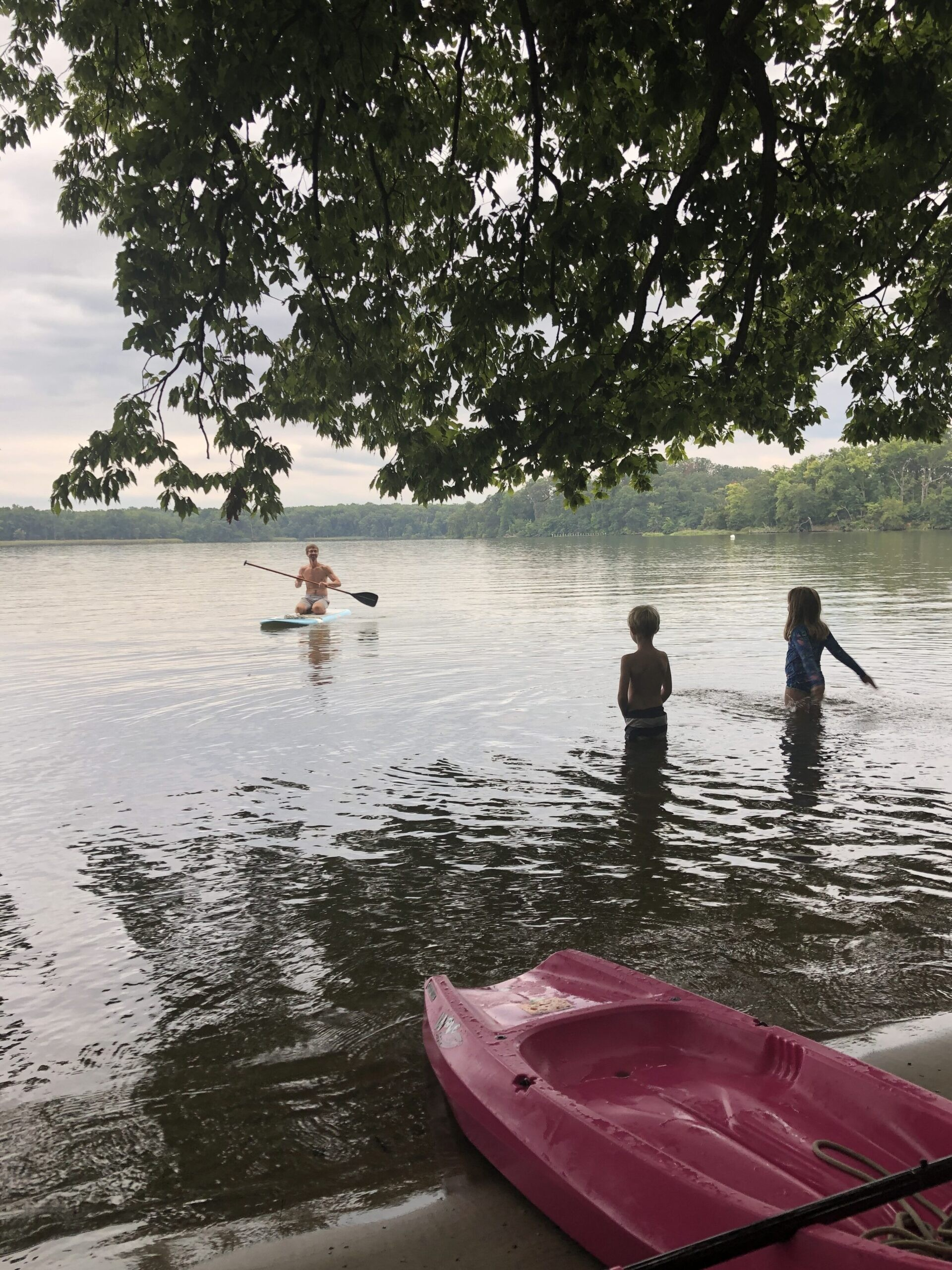 Rhode River - beach on SERC’s mainland campus