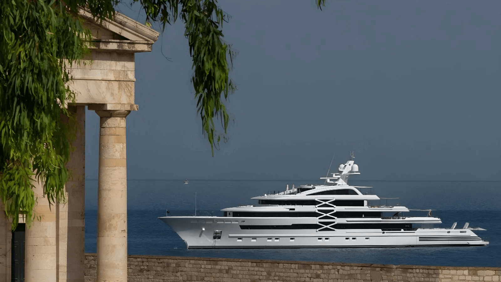 Superyacht Project X in Corfu