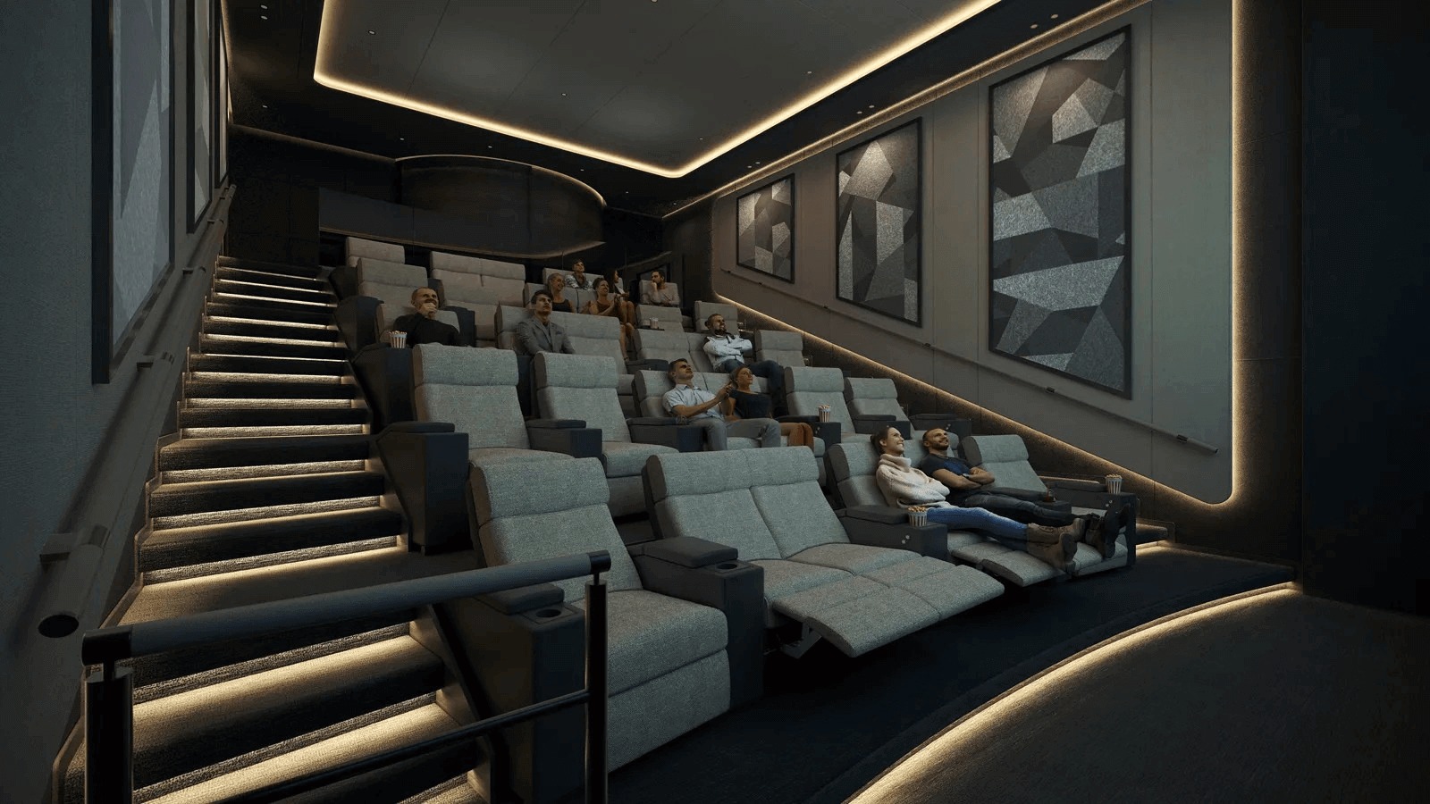 World's largest yacht - REV Ocean theater