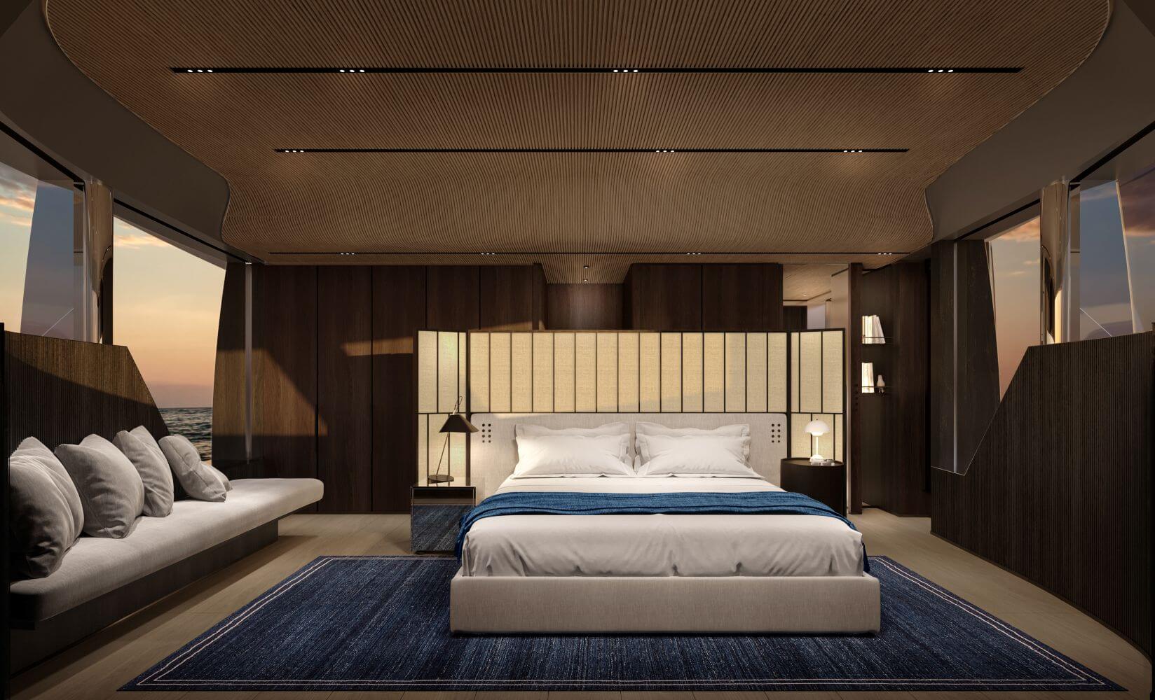 Sanlorenzo SX120 owners cabin