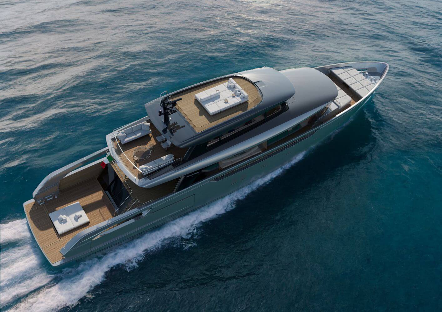 Sanlorenzo SX120 running