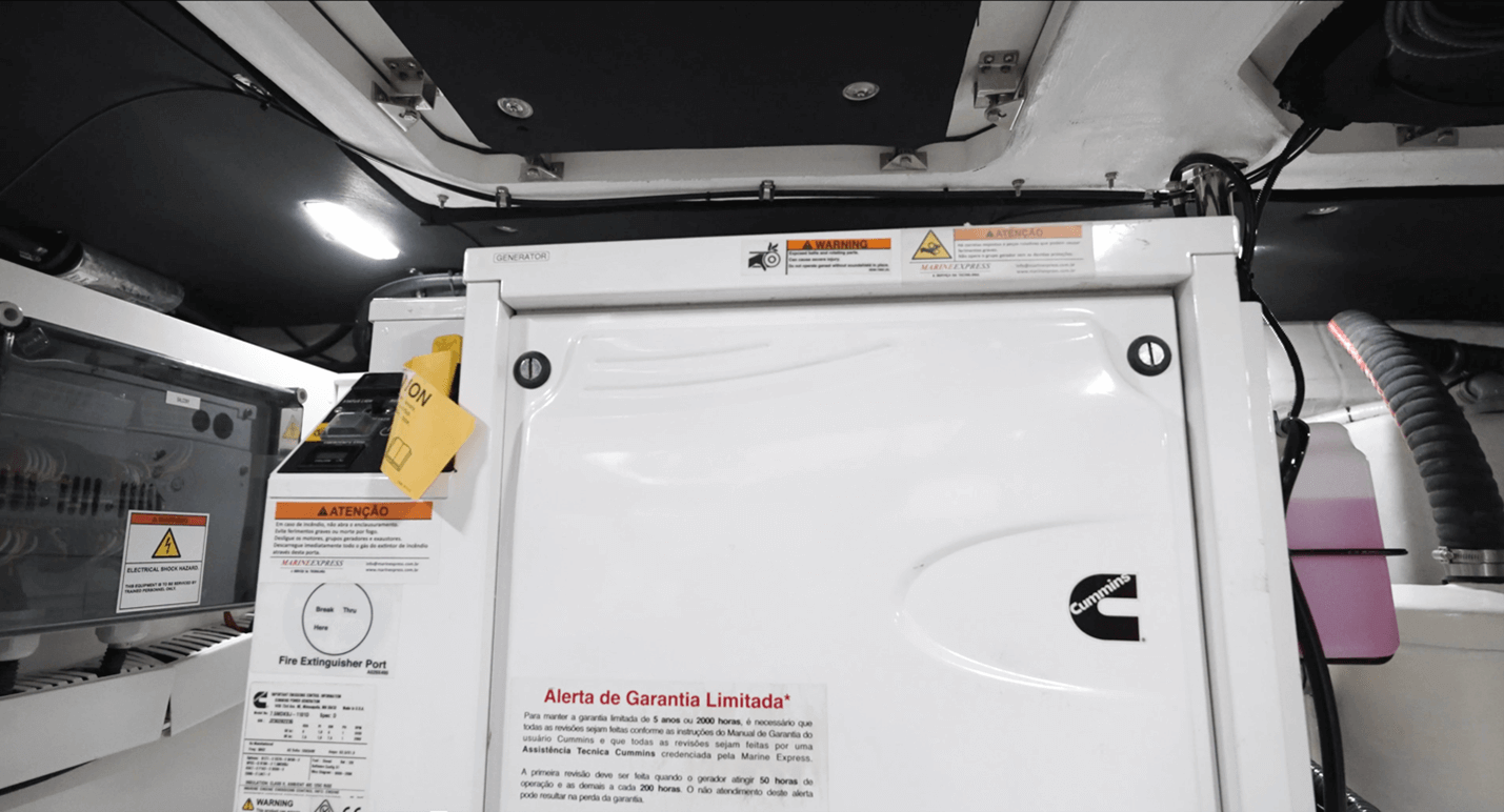 Schaefer V44 Cummins Onan diesel generator