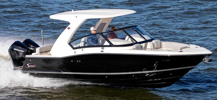Scout 277 Dorado on the water