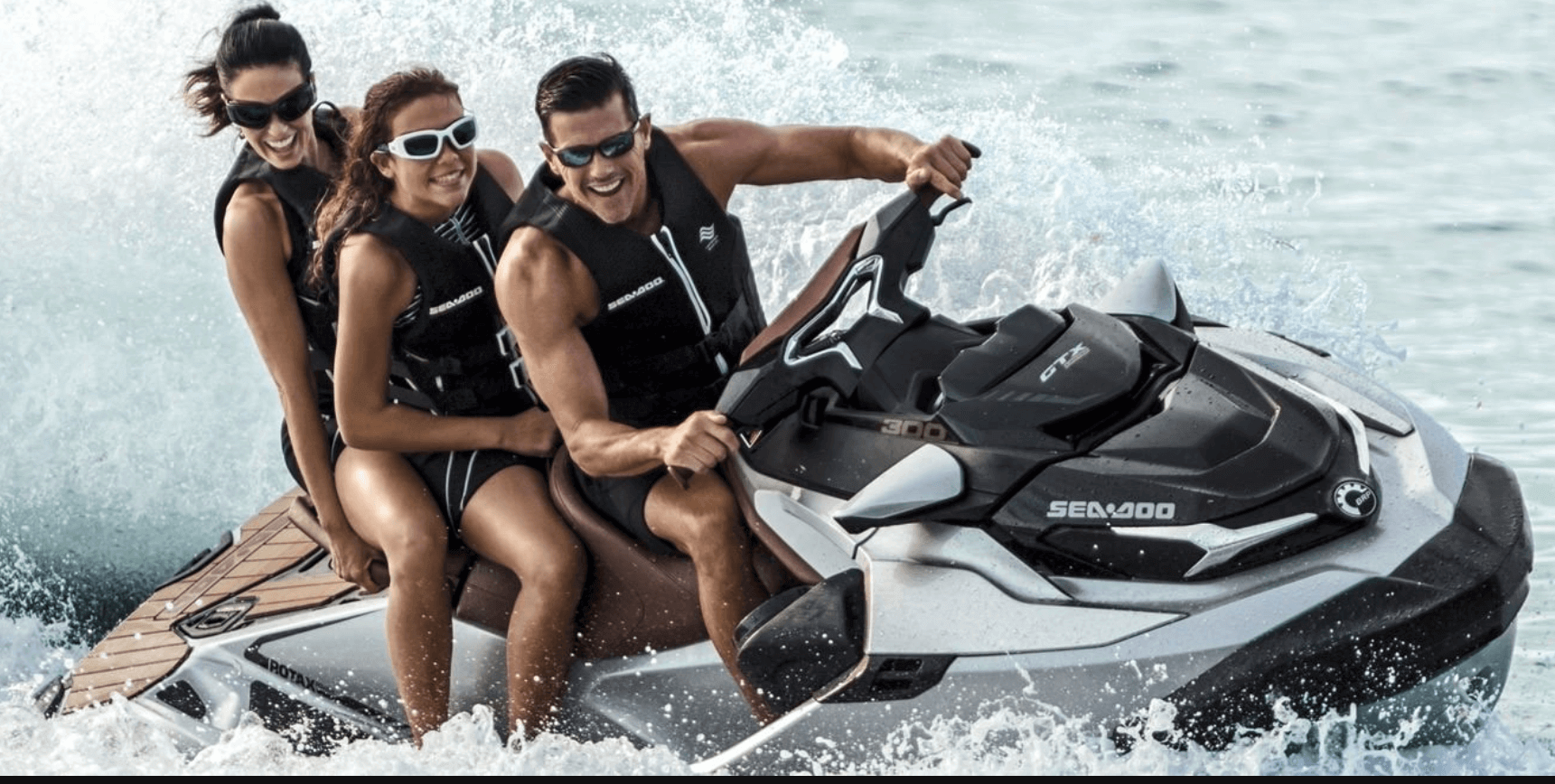 Sea-Doo GTX on the water