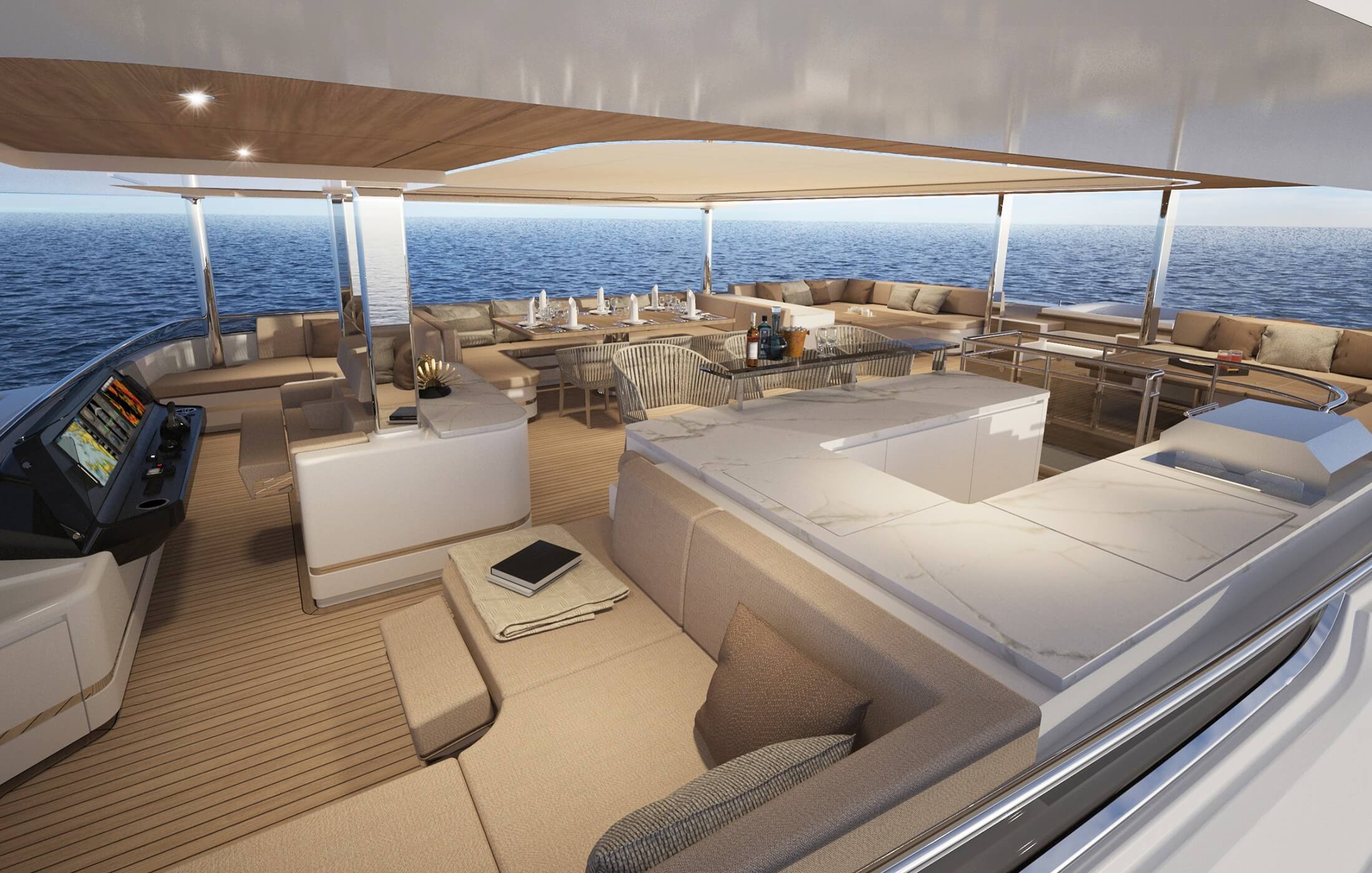 Silent Yachts SY80 deck
