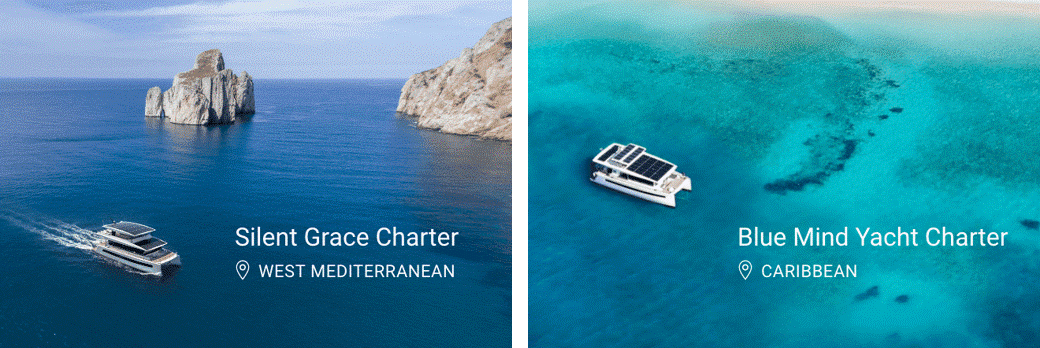 Silent Yachts charter service