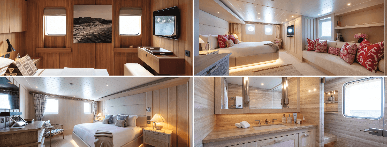 Born Performer - Jester superyacht guest accommodations