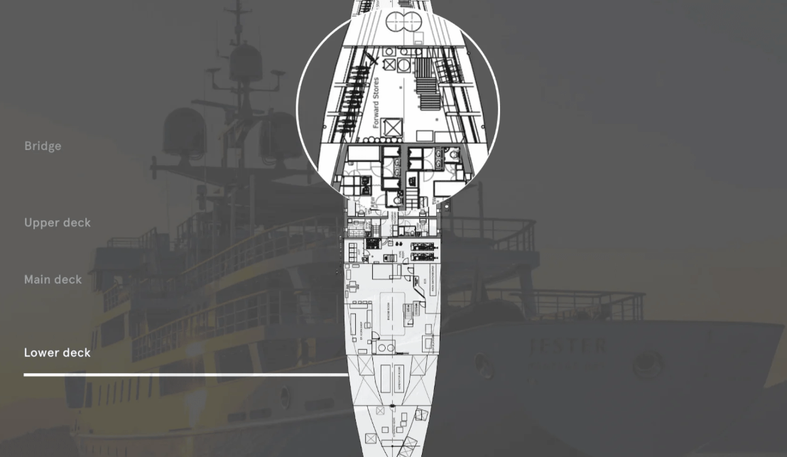 Born Performer - lower deck layout