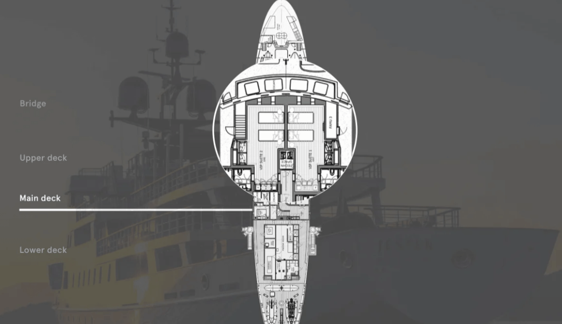 Born Performer - main deck layout