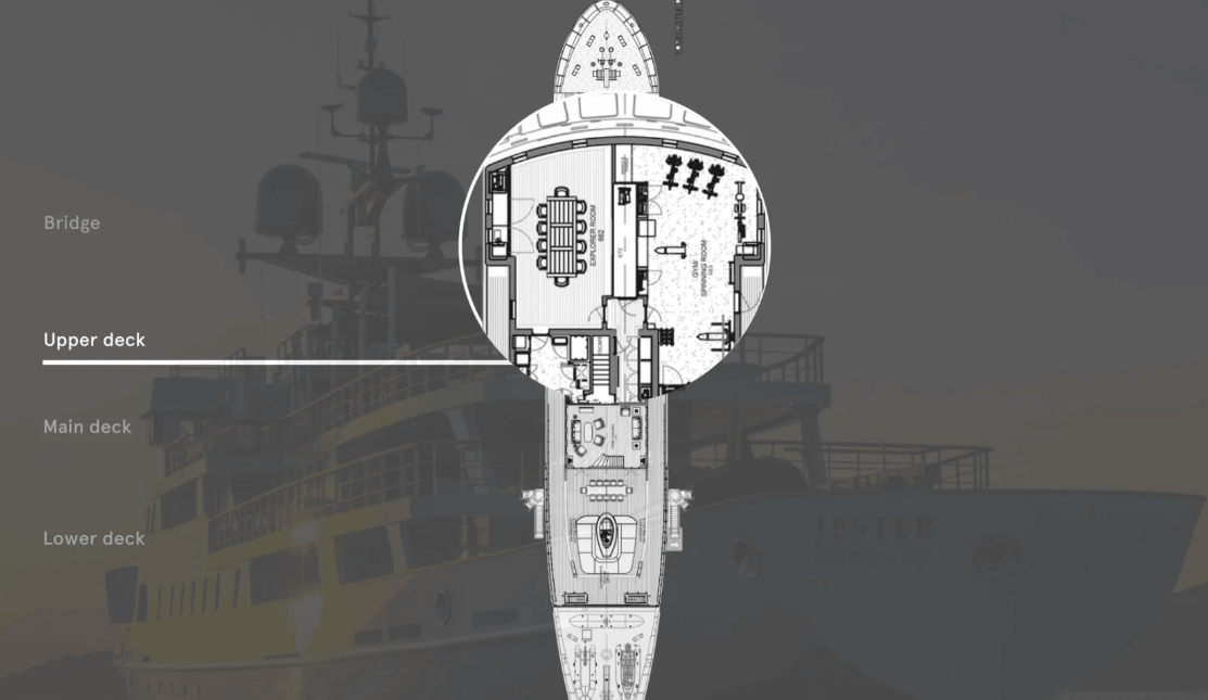 Born Performer - upper deck layout