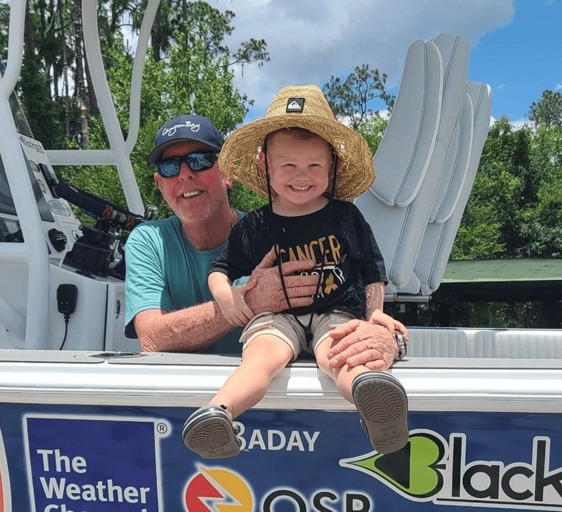 The Great Loop Challenge for Pediatric Cancer Research - Two cancer survivors