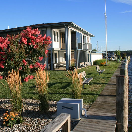 Tidewater Marina’s Regatta Room is available for private events, Havre De Grace