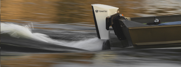 Tohatsu/Ilmor electric outboard in action