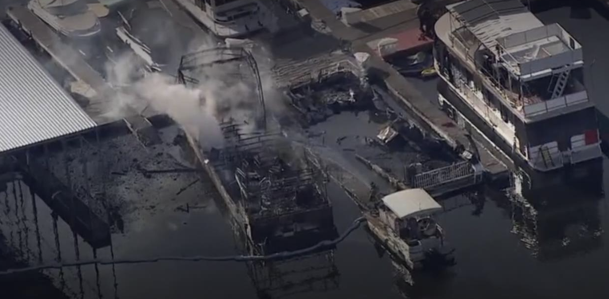 Accidents of the week, Boat Fire, Grounding, USCG, Drownings, Rescue Efforts