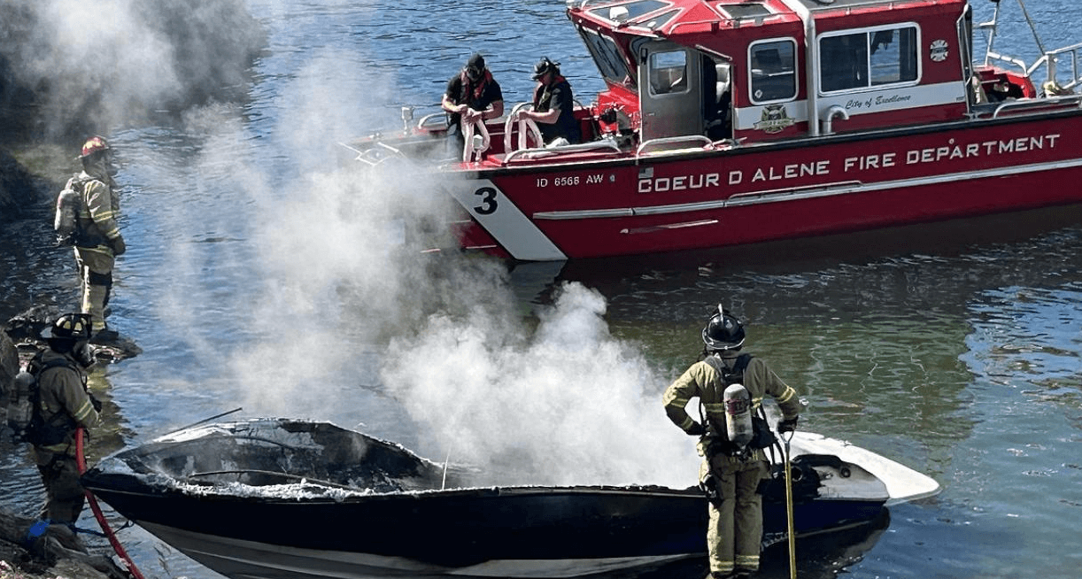 Accidents of the week, Boat Fire, Grounding, USCG, Drownings, Rescue Efforts