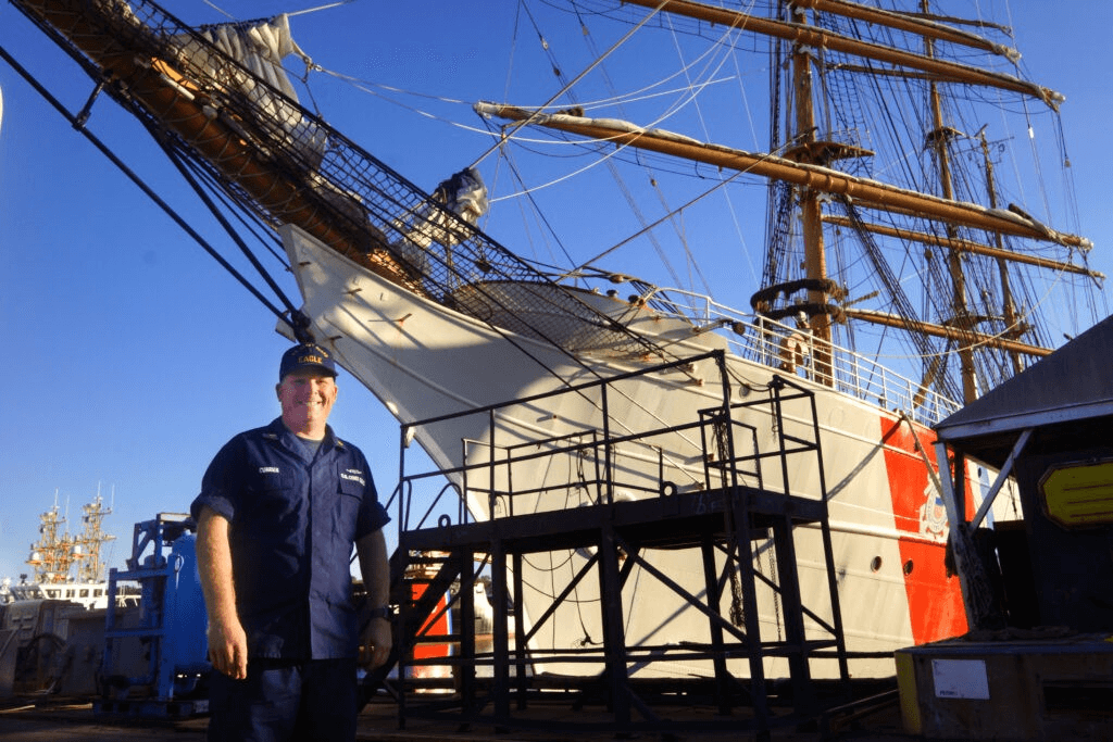 Bay native Leland Currier can’t seem to leave the Barque Eagle behind