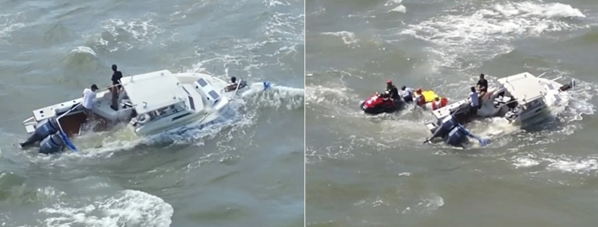 Accidents of the week, Boat Fire, Grounding, USCG, Drowinings, Rescue Efforts