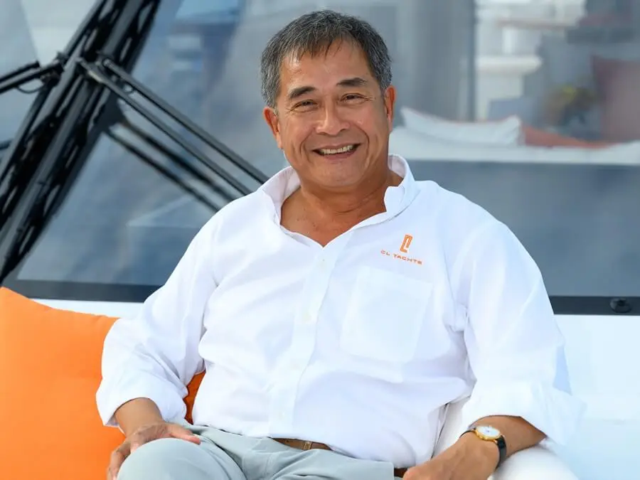Director of CL Yachts, Martin Lo