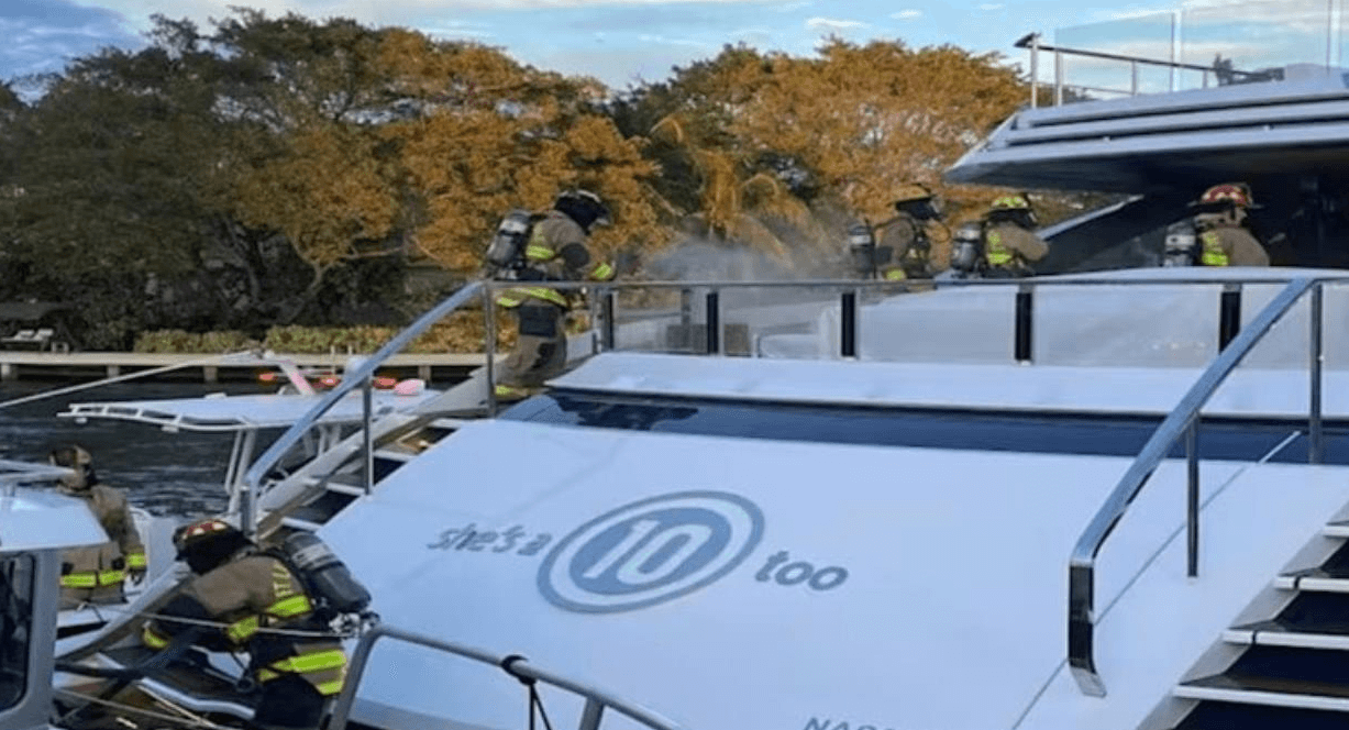 Accidents of the week, Boat Fire, Grounding, USCG, Drownings, Rescue Efforts