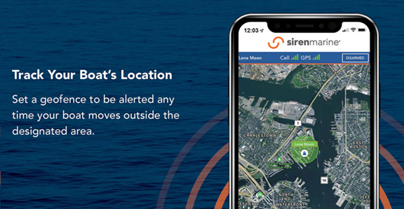 Yamaha and Siren Marine App tracking