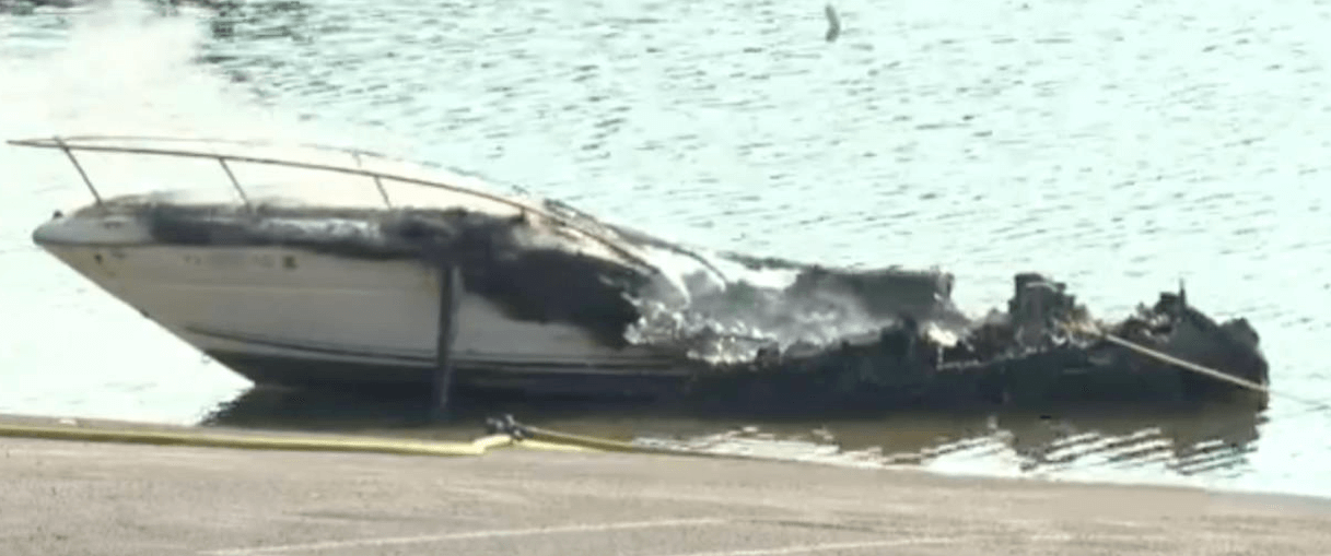 Accidents of the week, Boat Fire, Grounding, USCG, Drowinings, Rescue Efforts