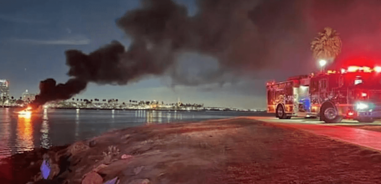 Accidents of the week, Boat Fire, Grounding, USCG, Drownings, Rescue Efforts