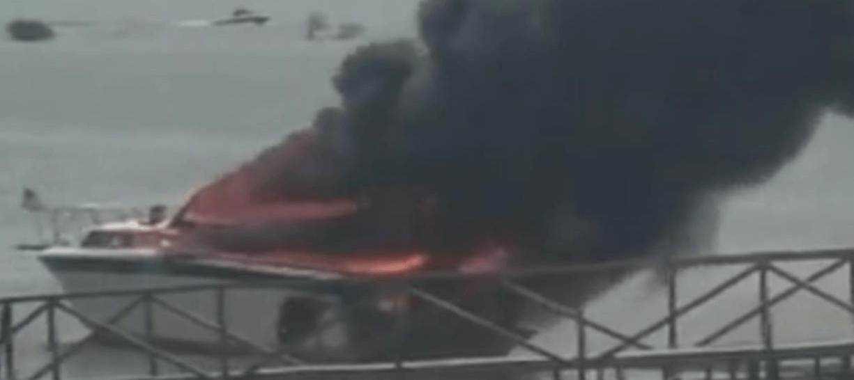 Accidents of the week, Boat Fire, Grounding, USCG, Drowinings, Rescue Efforts