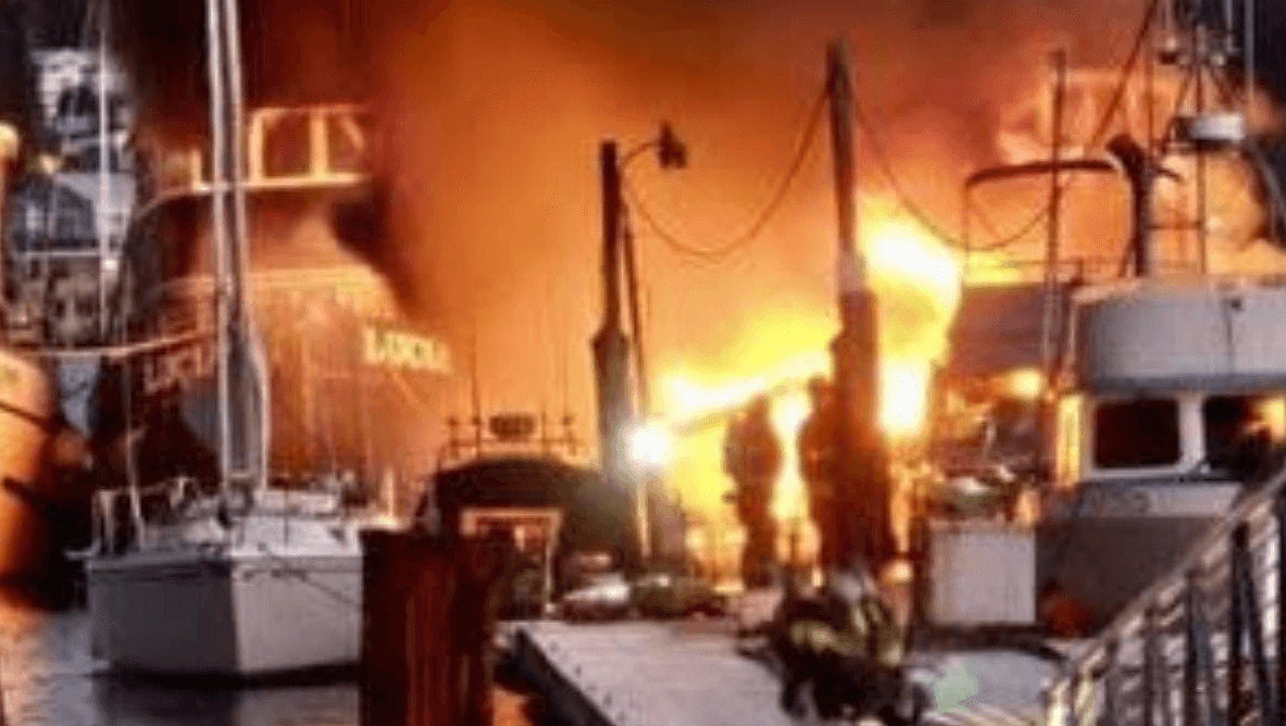 Accidents of the week, Boat Fire, Grounding, USCG, Drownings, Rescue Efforts