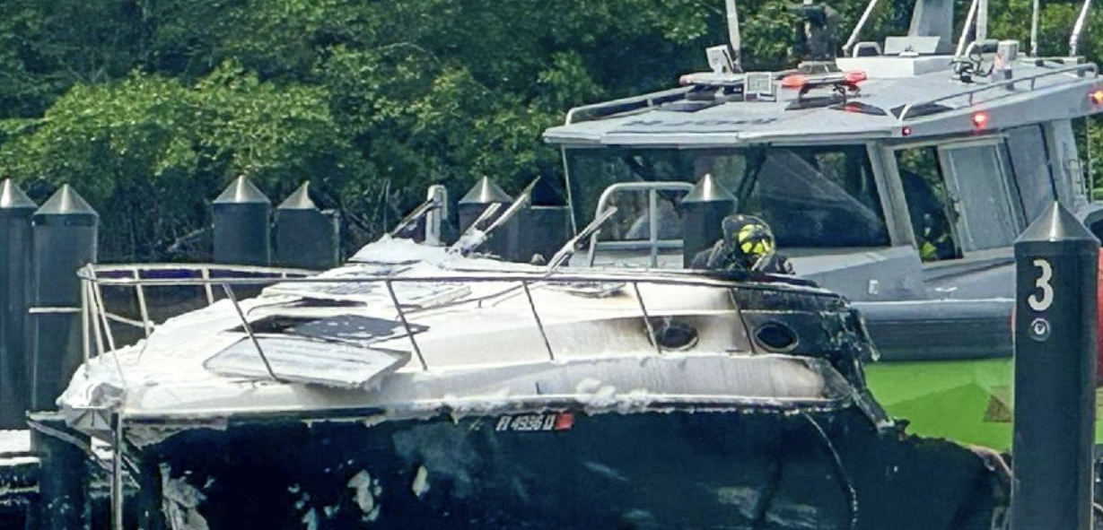 Accidents of the week, Boat Fire, Grounding, USCG, Drowinings, Rescue Efforts