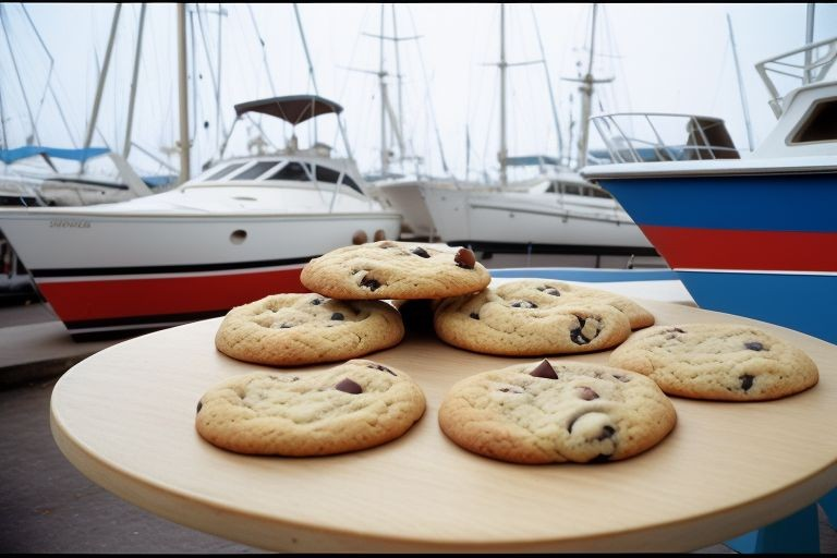 Boatyard and cookies