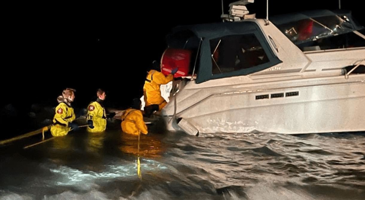 Accidents of the week, Boat Fire, Grounding, USCG, Drownings, Rescue Efforts
