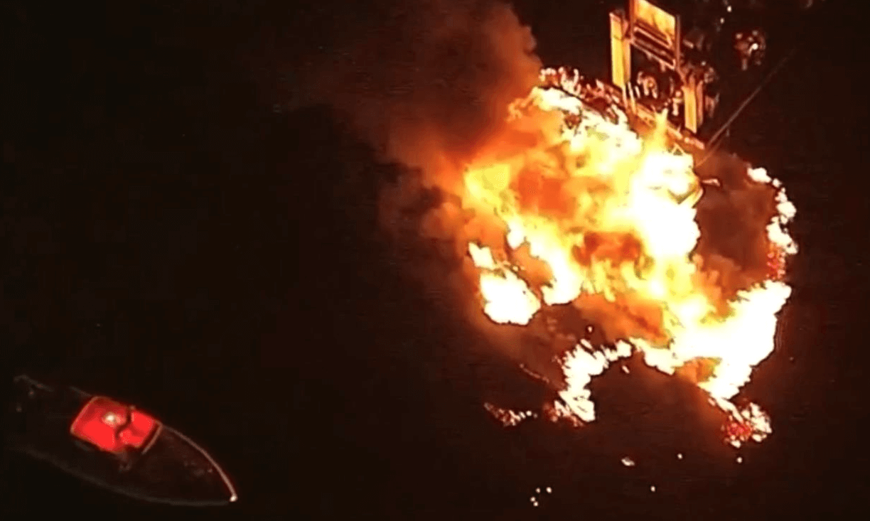 Accidents of the week, Boat Fire, Grounding, USCG, Drownings, Rescue Efforts