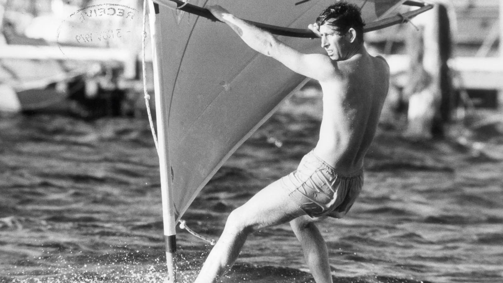 The then-Prince Charles sailing in 1979Credit: Hulton Archive/Getty Images