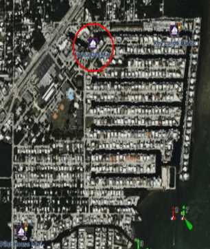 Hurricane holes, Marina Del Mar Resort