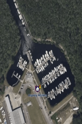 Hurricane holes, Osprey Marina